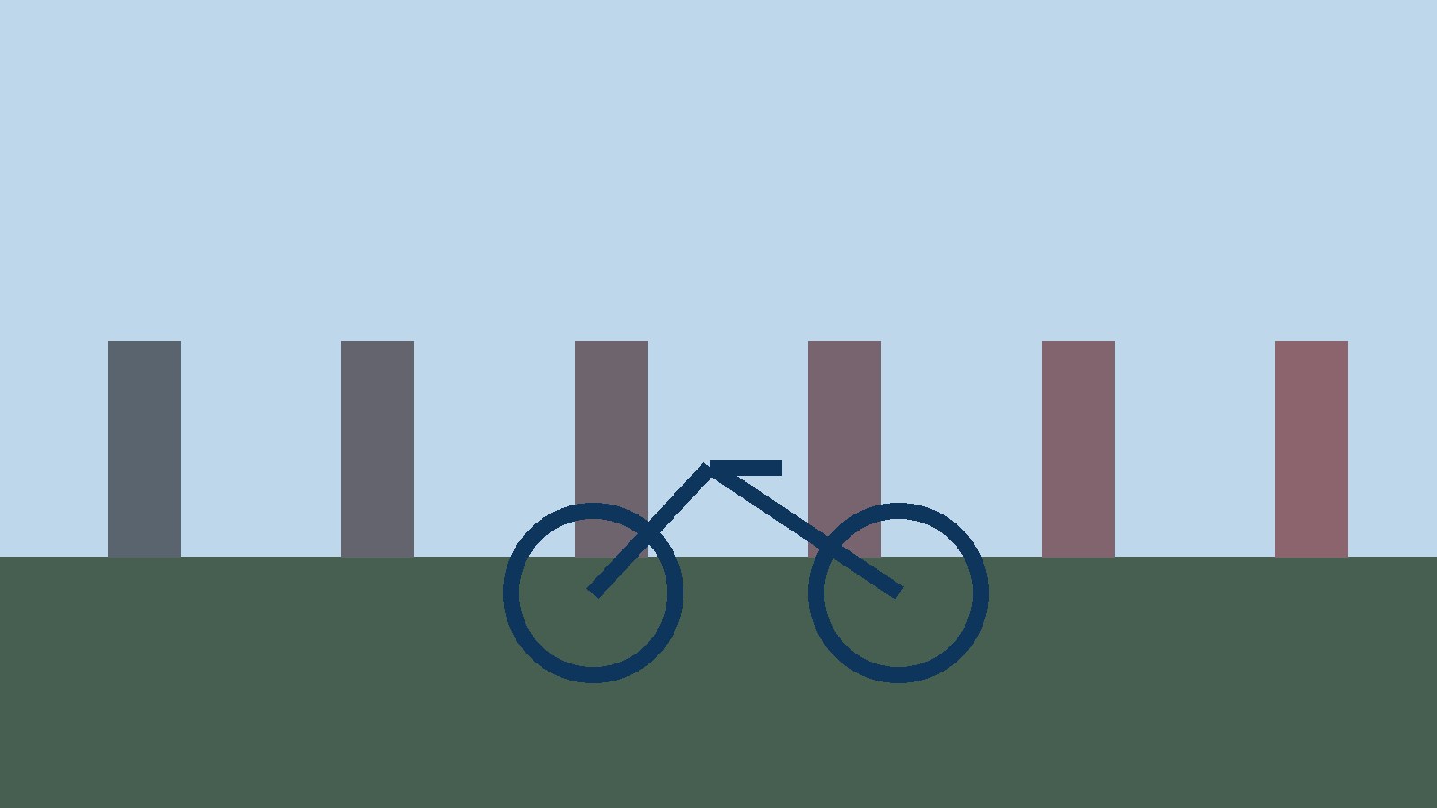 Aangeleverde illustratie van een fiets bij Fietsservice Rijnstroom